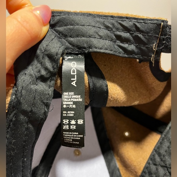 Aldo one-size unisex hat in brown - Picture 4 of 5